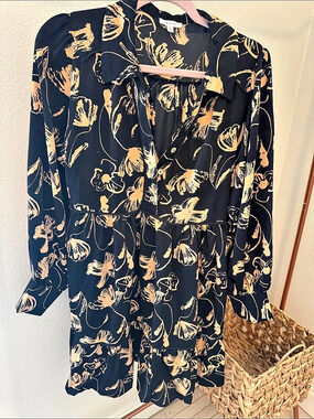 Jodifl Floral Mini Dress Size Medium